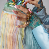Straight Cutie Weft - Wynter Rainbow