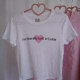 Just a Cutie - Baby Tee - Cutie Heads