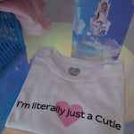 Just a Cutie - Baby Tee - Cutie Heads