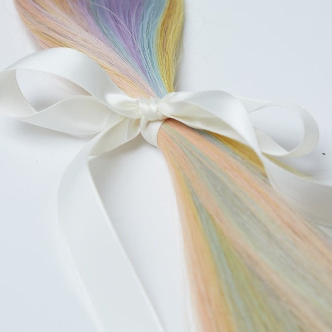 WYNTER RAINBOW Cutie Weft Clip Ins - Cutie Heads
