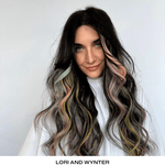 WYNTER RAINBOW Cutie Weft Clip Ins - Cutie Heads